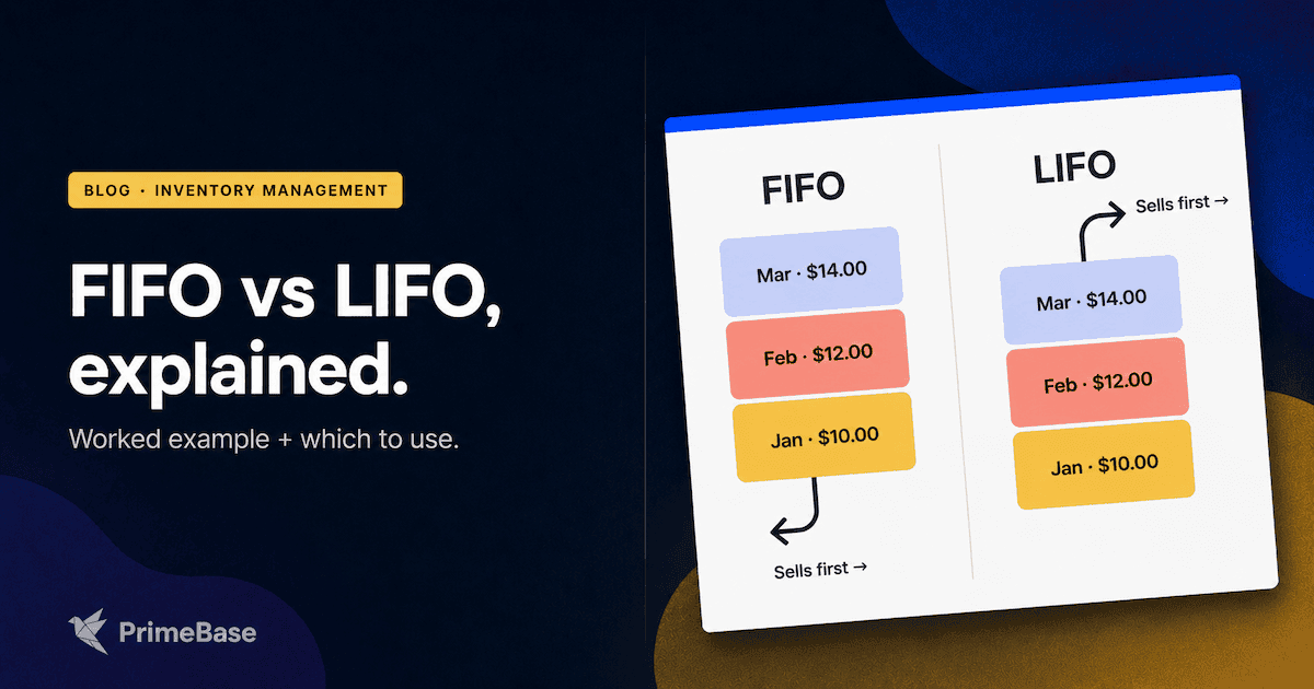 FIFO vs LIFO: which inventory method should you use?
